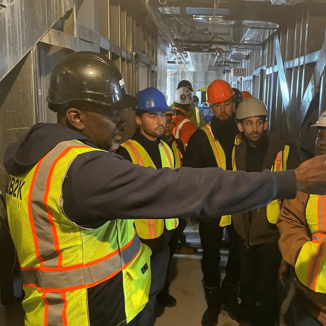 B2K Development Hosts NYC College of Technology Students at Astoria Construction Site