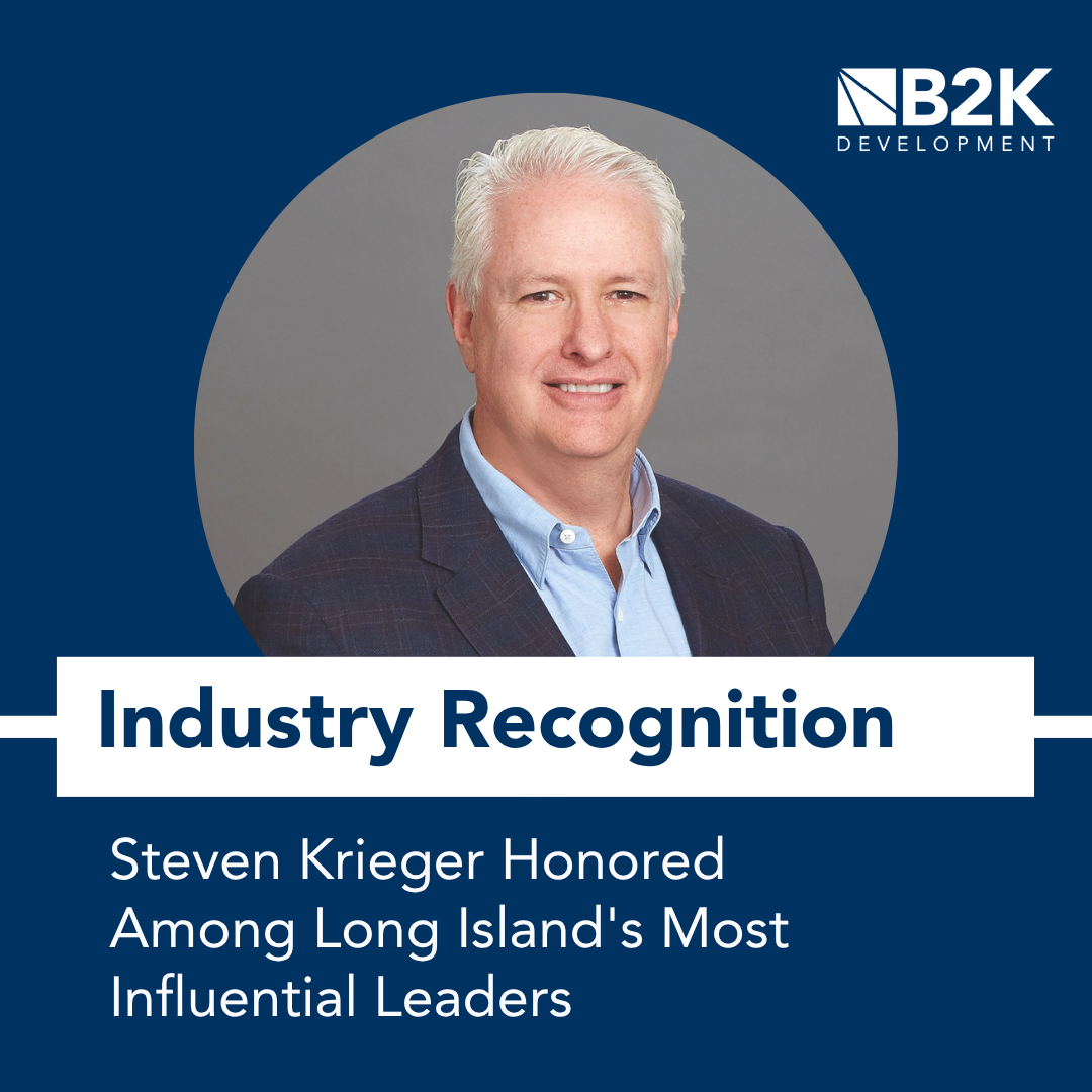 Industry Recognition: Steven Krieger Honored Among Long Island’s Most Influential Leaders