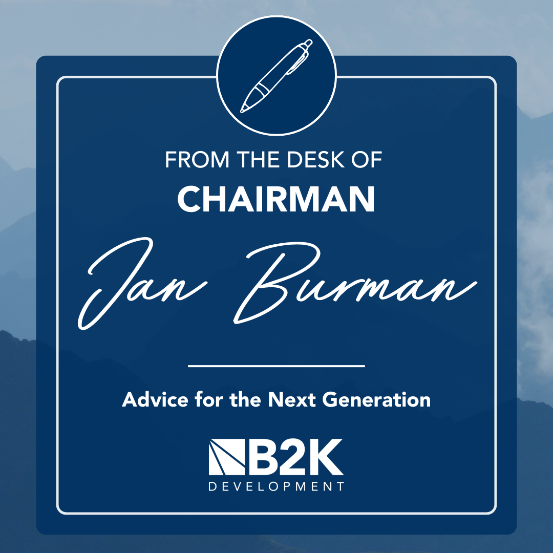 From the Desk of Jan Burman: The Changing Landscape of Real Estate Investment