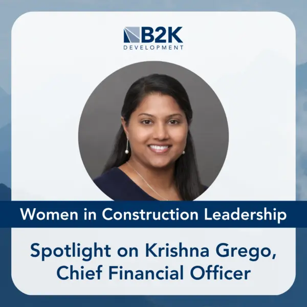 Women in Construction Leadership: Spotlight on CFO Krishna Grego