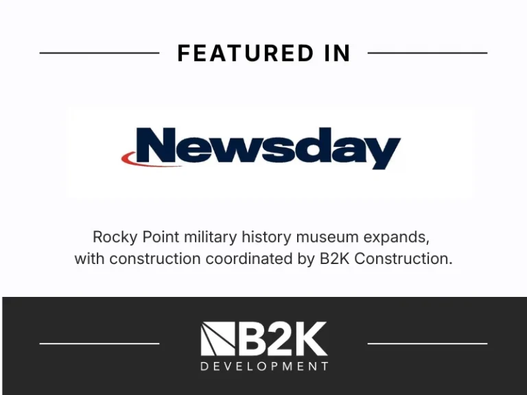 B2K Coordinates Construction on Expansion of Rocky Point Museum