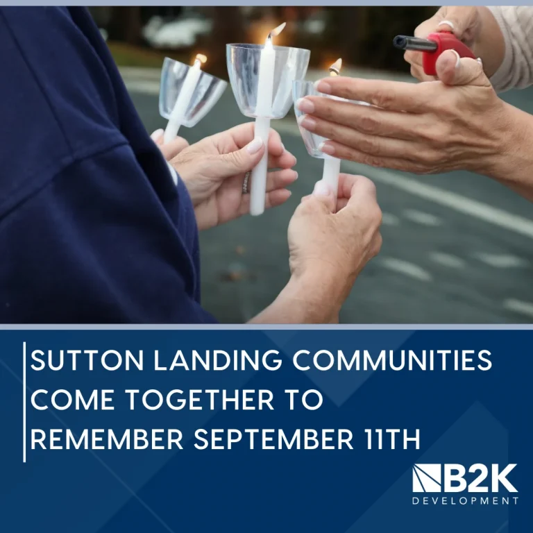 Sutton Landing Communities Come Together to Remember September 11th